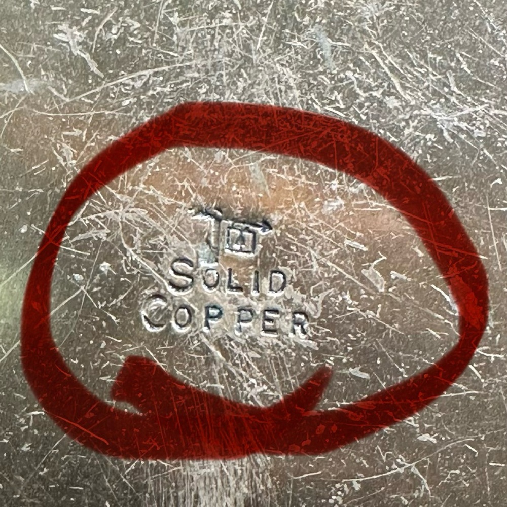 Vtg: Trading Post Solid Copper 3-Dimensional Pood… - image 8